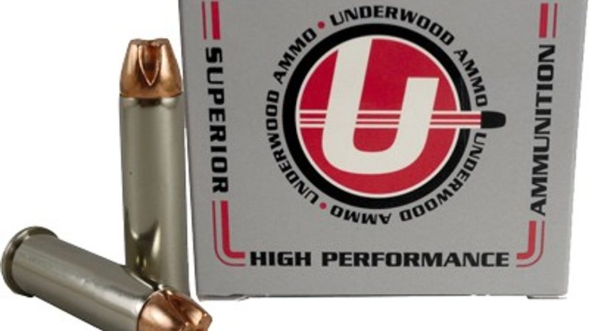 Underwood Ammo .357 Magnum 140 Grain Solid Monolithic Nickel Plated Brass Cased Pistol Ammo, 20 Rounds, 836