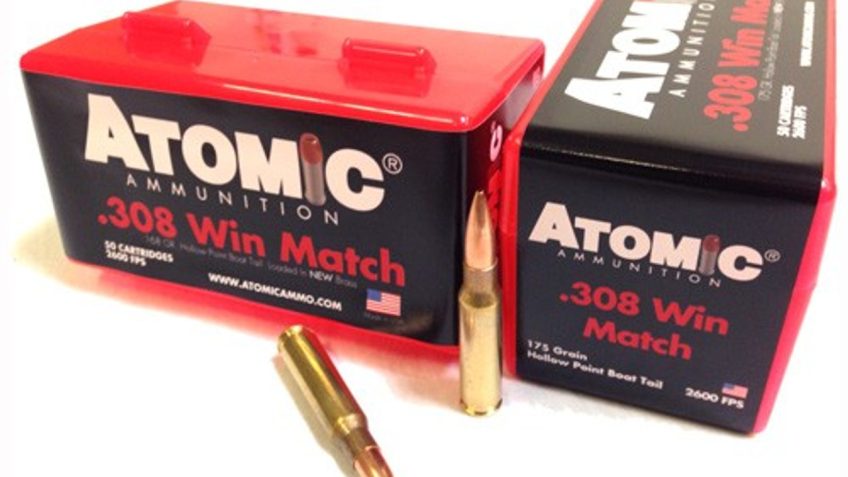 Atomic Ammunition Atomic Ammo .308 Win. 175gr. Match Bthp 50-pack