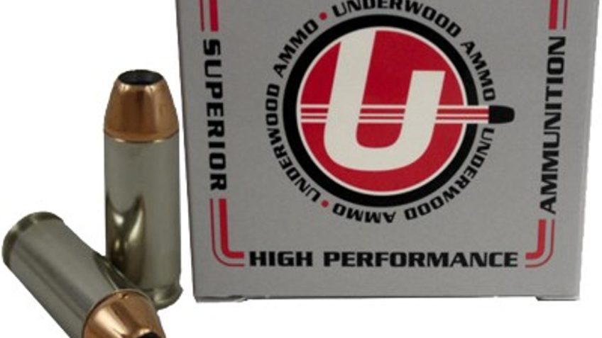 Underwood Ammo 10mm Auto 135 Grain Jacketed Hollow Point Nickel Plated Brass Cased Pistol Ammo, 20 Rounds, 231