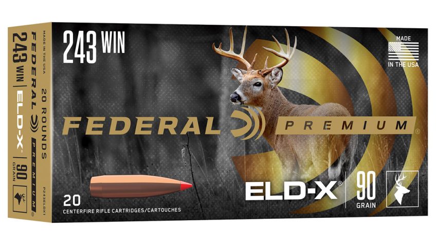 PREMIUM BIG GAME 243 WINCHESTER RIFLE AMMO