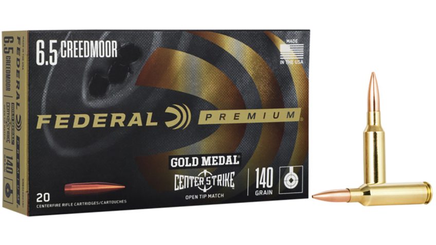 GOLD MEDAL PREMIUM CENTERSTRIKE 6.5 CREEDMOOR RIFLE AMMO