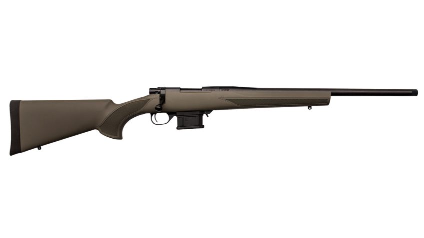 M1500 HOGUE MINI 350 LEGEND BOLT-ACTION RIFLE – M1500 Hogue Mini 350 Legend 16.25″ BBL (1)10RD Mag Green