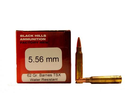 5.56X45MM NATO 62GR TSX AMMO – 5.56x45mm NATO 62gr TSX 50/Box