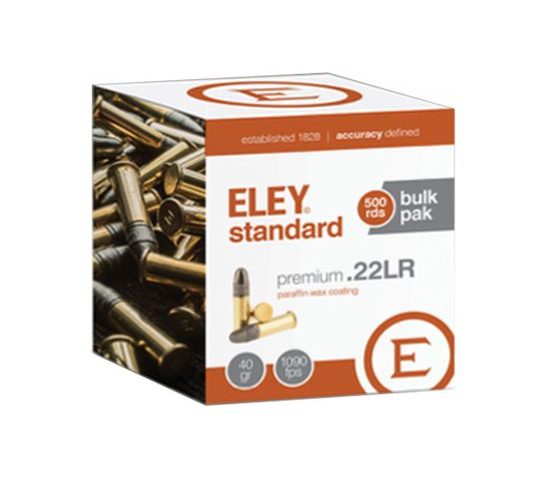 Eley Ammo Standard .22lr 40gr. – Round Nose 500-pack