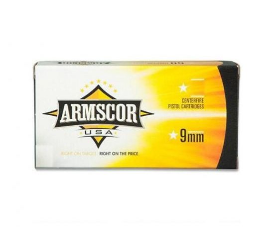 Armscor 9mm 147gr Fmj 50/1000