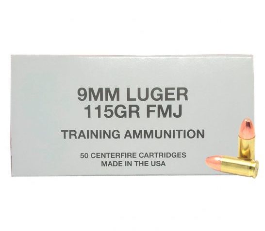 Cci Ammunition Cci Ammo 9mm Luger 115gr. Fmj Blazer Brass 50-pack White Box