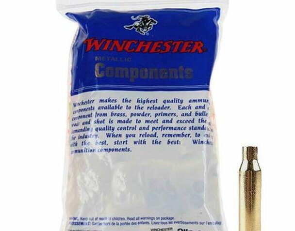 Winchester 7.62x39mm Soviet Unprimed Rifle Brass Cases – 100 rounds