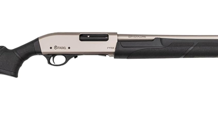 CITADEL PAT 20 Gauge Pump-Action Shotgun with Nickel Receiver FRPAT2020NKL