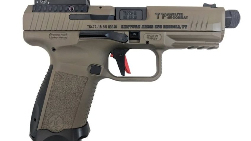 CENTURY ARMS TP9SF Elite 9mm 4.7in Flat Dark Earth 18rd