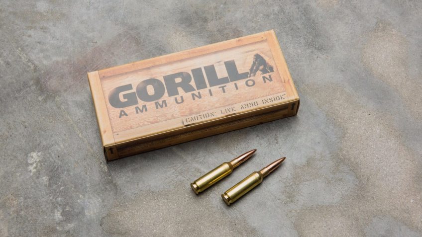 Gorilla Ammunition 6.5 Creedmoor 142gr Sierra MatchKing – 20 Round Box