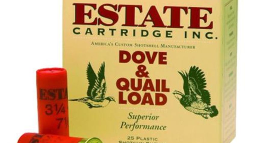 Estate Cartridge Upland Hunting Shotshells 20 ga 2-3/4 2-1/2dr 1 oz.7.5 25/box, HG20 7.5