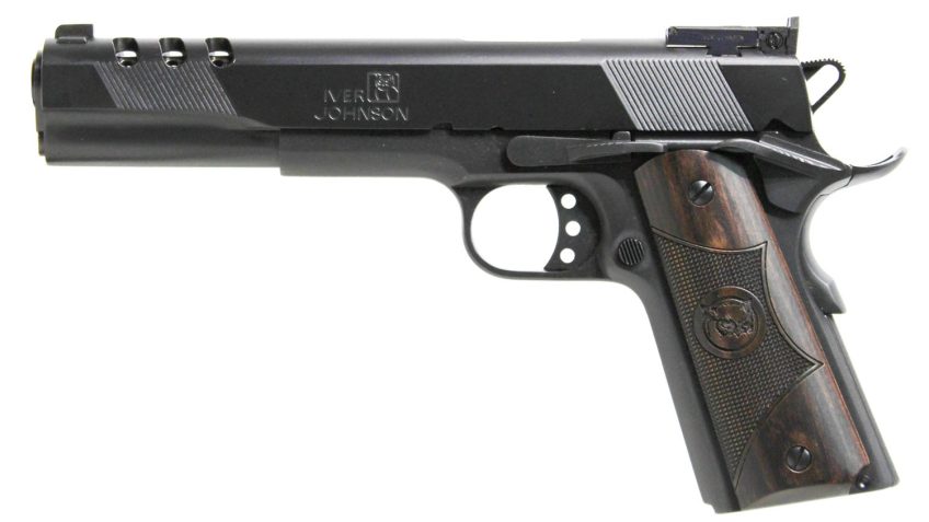 Iver Johnson Arms EAGLEXL10 1911 Eagle XL 10mm Auto 6″ 8+1 Matte Blued Black