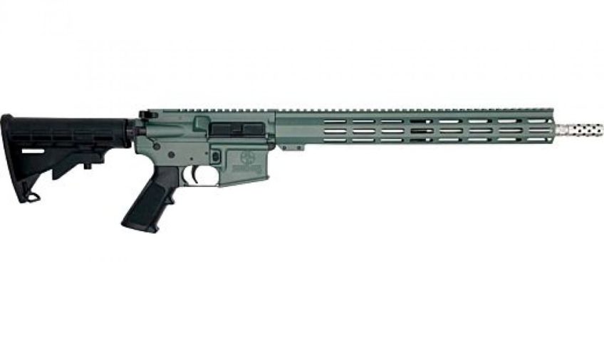 GLFA GI-15 RIA, 223 Wylde, 16" Heavy Barrel, Optics Ready, Charcoal Green, 30rd