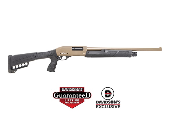 GForce Arms GF2P FDE, Pump Action, 12 Gauge, 20″ Barrel, 4+1 Rounds