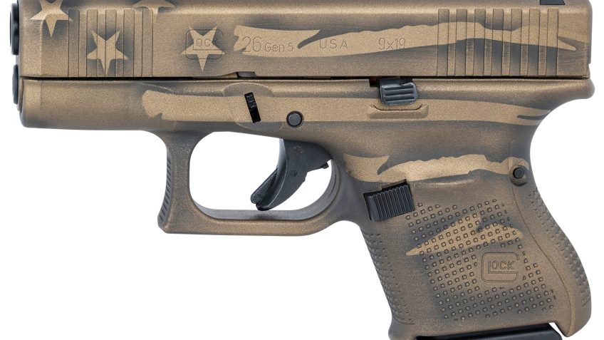 Glock G26 G5 9MM US FLAG