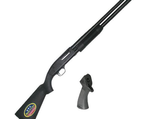 Maverick 88 12ga, 20" Shotgun w/ Pistol Grip Kit, Black – 31047