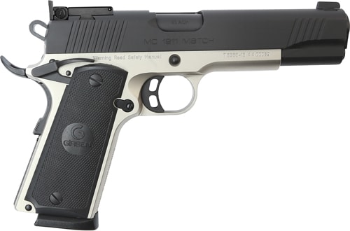 Girsan Mc1911 Match Gov't – .45acp Adj. Sgt Two Tone