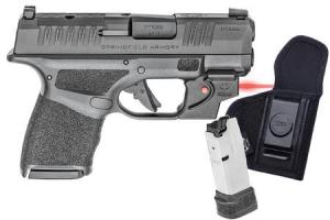 Springfield Hellcat OSP 9mm Micro-Compact Optics Ready Pistol with Viridian Laser, Holster, and Extra 15-Round Magazine