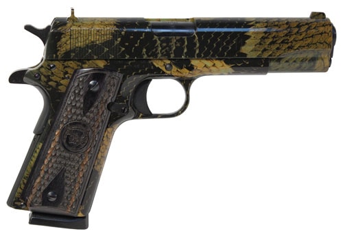 IVER JOHNSON ARMS 1911A1 BOA SNAKESKIN