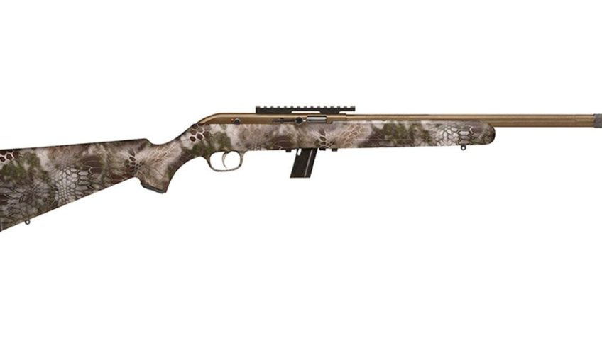 Savage 64 FV-SR Semi Automatic .22 LR Rifle, Kryptek Highlander – 160518