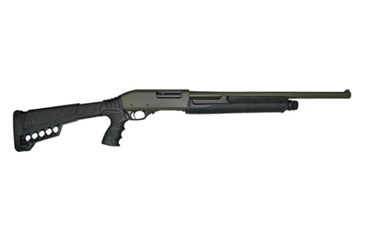 GForce Arms GF2P Olive Drab Green, Pump Action, 12 Gauge, 20″ Barrel, 4+1 Rounds