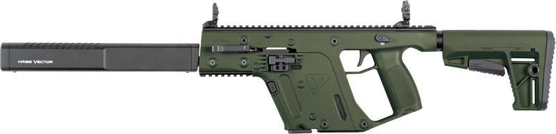 Kriss USA Kriss Vector Gen II CRB 10mm 16" Barrel 15 Rounds ODG