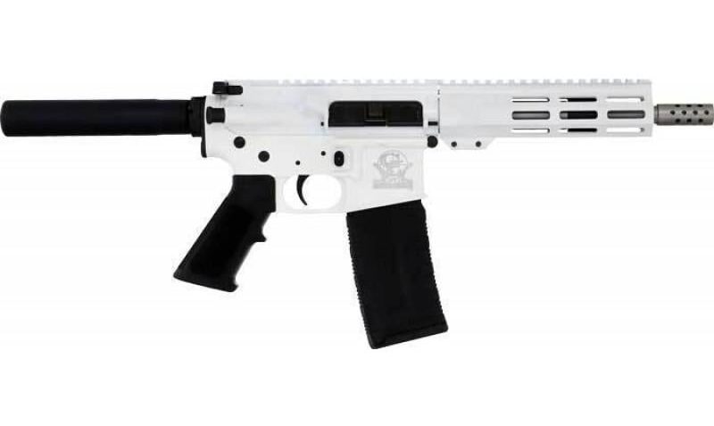 GLFA Gl-15 HGA .223 Wylde, 7.5" Barrel, White & Black, 30rd