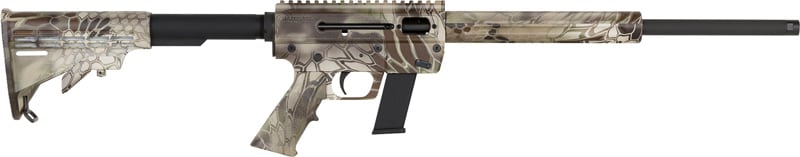 Just Right Carbines Gen 3 Rifle Kryptek Takedown 9mm 17" Barrel 17-Rounds