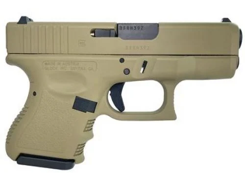 Glock 27 Gen 3 Flat Dark Earth .40 SW 3.4" Barrel 9-Rounds