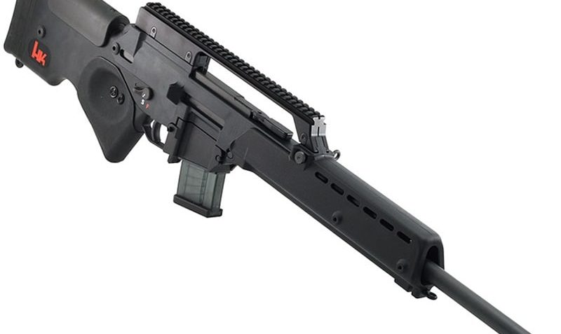 HK Sl8 223 Rem, 20" Barrel, Black Finish, Grip Wrap, Optics Ready, 10rd