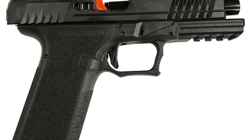 Polymer80 PFS9 9mm, 4.49" Barrel, Optics Cut, Black Frame, 17rd