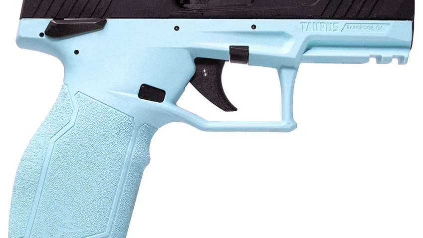 Taurus TX22 22LR 4″ Cyan/Black Pistol w/(2)16rd Mags 1-TX22141C