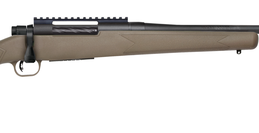 Mossberg Patriot 7mmprc 24" 3+1 Matte Blue Fde Chassis