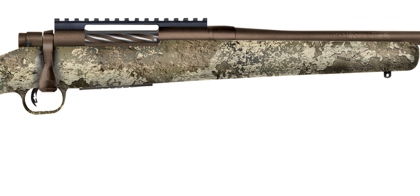 Mossberg Patriot 7mmprc 24" 3+1 Patriot Brown True Timber