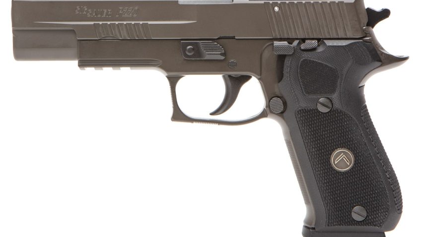 Sig Sauer P220 Legion 10mm Auto 5″ Bbl Gray DA/SA Pistol 1/(3) 8rd Mags & XRAY3 220R5-10-LEGION-R2