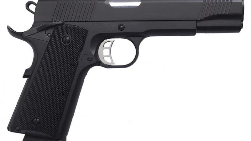 Tisas 1911 Carry 9mm, 4.25" Barrel, Black Cerakote, 9rd