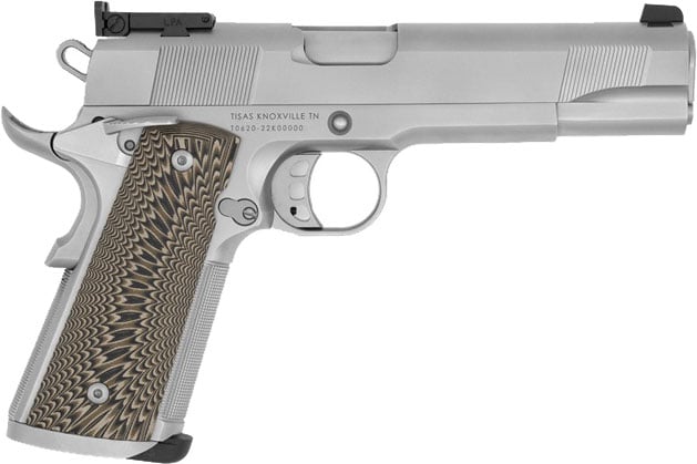 TISAS M1911 MATCH SS45M 45ACP 5" 7RD STAINLESS STEEL COMPETITION