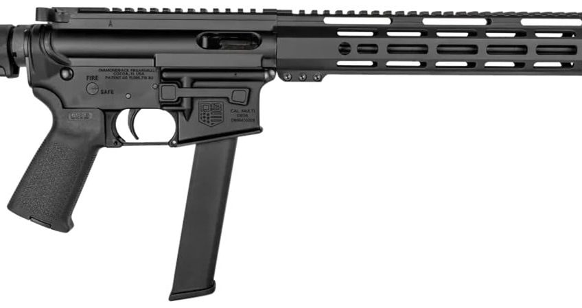 DIAMONDBACK DB9R 9MM 16" 32RD BLACK 15 M-LOK GLOCK