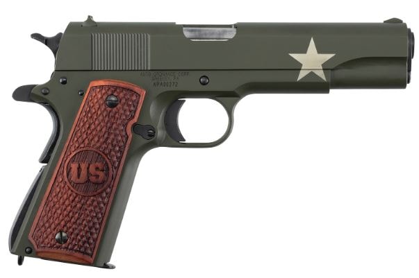 AUTO-ORDNANCE 1911 45ACP 5" 7+1 ODG/WOOD TANKER SPECIAL EDITION