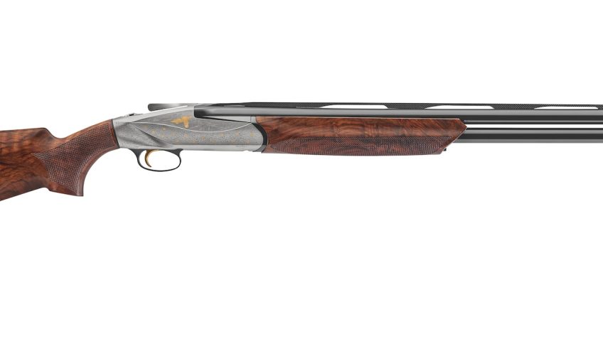 Benelli 828U Limited Edition Over/Under Shotgun with Engraved Nickel-Plated Receiver