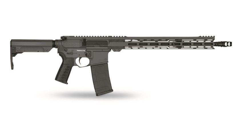 CMMG Resolute Mk4, Semi-automatic, 5.56 NATO/.223 Rem., 16.1″ Barrel, 30+1 Rds., Sniper Gray