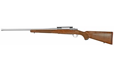 Ruger Hawkeye Hunter 6.5 Creedmoor, 22" Barrel, American Walnut, Satin Stainless, 4rd