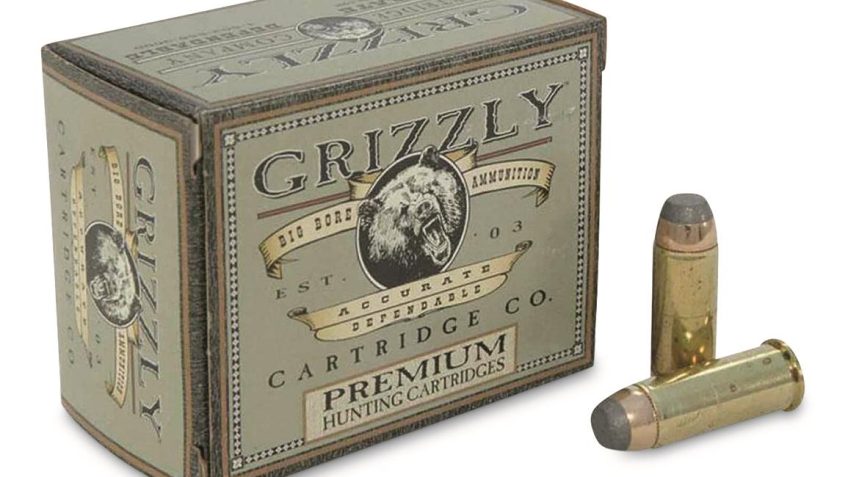 Grizzly Cartridge 44 Special 240 Grain Semi-Wadcutter Pistol Ammo, 50 Rounds, GC44SP1