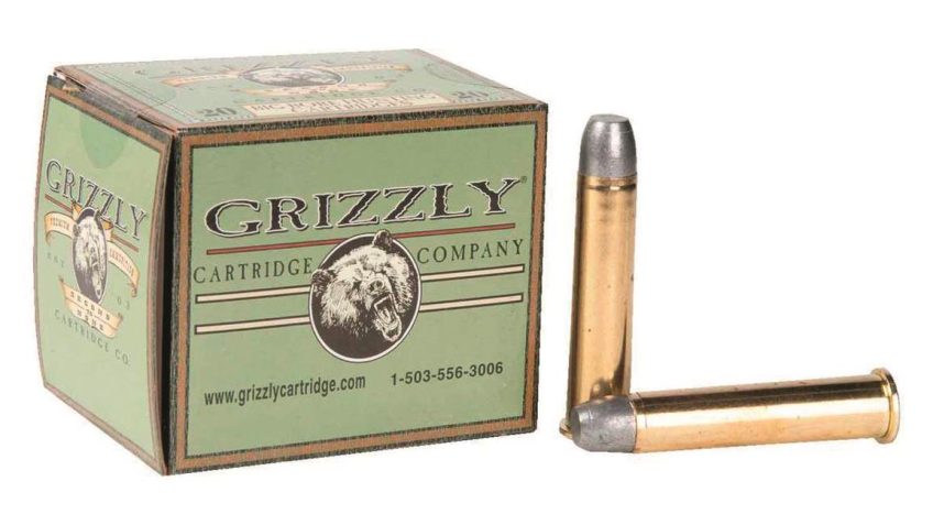 Grizzly Cartridge 45-70 GoveRNment 405 Grain Round Nose Flat Point Pistol Ammo, 20 Rounds, GC45/701