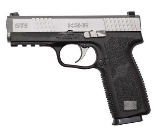 Kahr Arms S9 9mm, 3.6" Barrel, 7rd, Black Polymer Frame, Stainless Steel Slide