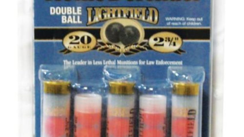 Lightfield Double Ball Home Defender Shells, 20 Gauge, Polymer Balls, 68 Grain, 5 Round Box