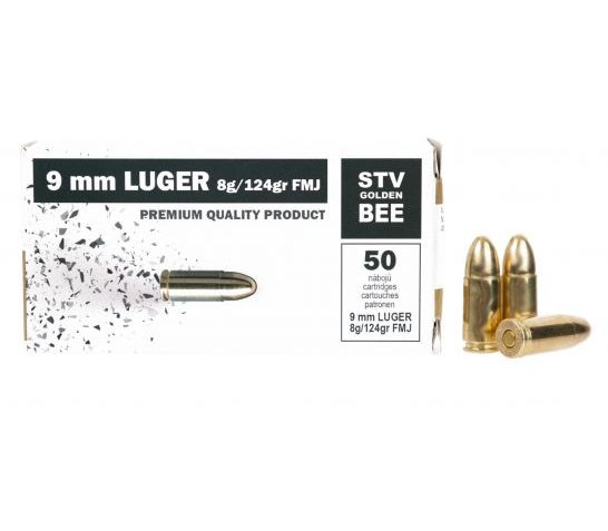 STV 9mm Luger 124gr FMJU 50 Per Box