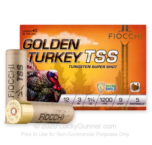 FIO GOLDEN TURKEY 12GA 3 #9 TSS 5/10