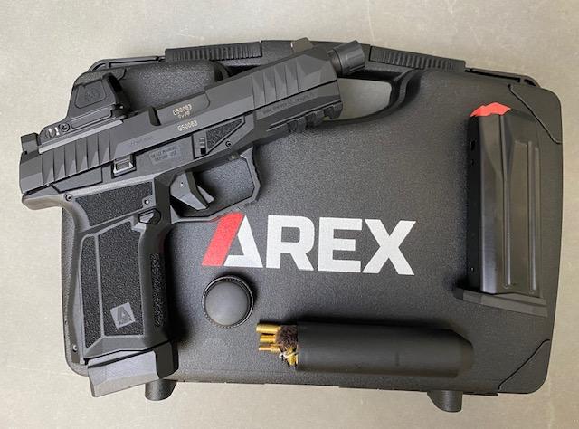 AREX DEFENSE Delta M Tactical 9mm 4.6in Black 17rd