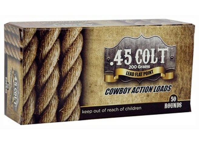 American Cowboy .45 Long Colt – 200gr. Lead Flat-nose 50-pack